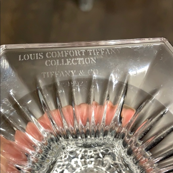 Tiffany & Co crystal candlestick - Picture 2 of 2